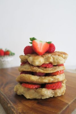 panquecas de pão velho